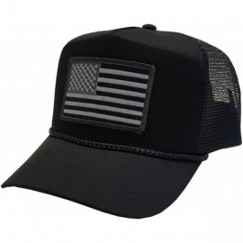 Baseball Caps Flag of The United States of America Adjustable Unisex Adult Hat Cap - Black/Mesh - CY184YUUTUR $22.94