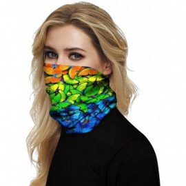 Balaclavas Unisex Seamless Rave Multifunctional Headwear Face Mask Headband Neck Gaiter - Style17 - CV197ZLEQA5 $13.85