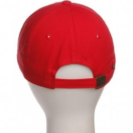 Baseball Caps Embroidery Classic Cotton Baseball Dad Hat Cap Various Design - Headphone Red - C312N60ETDP $11.12