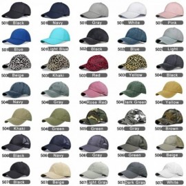 Baseball Caps Baseball Caps Classic Dad Hat Men Women Adjustable Size 35 Optional - 501 Light Blue - C218W4QD43C $9.01