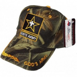 Baseball Caps God's Army Christian Camouflage Cap BCAH Bumper Sticker Camo Hat Cross - CR12BPL1EZ9 $14.82