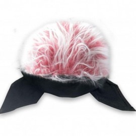 Visors Flair Hair Visor Sun Cap Wig Peaked Novelty Baseball Hat with Spiked Hair - 13 - C3194TIG77K $7.59