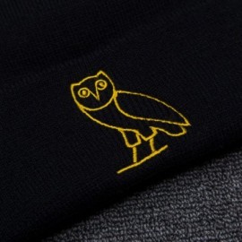 Skullies & Beanies Women's Winter Wool Cap Hip hop Knitting Skull hat - Owl Black - CQ12OCD30UX $15.07