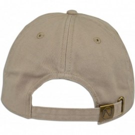 Baseball Caps LIT Teddy Cap Hat Dad Fashion Baseball Adjustable Polo Style Unconstructed New - Khaki - C21878N8C7A $14.73