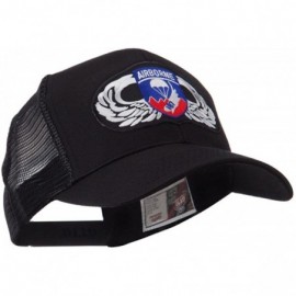 Baseball Caps Air Borne Wing Shape Patched Mesh Cap - 187th - CM18WS32A8Q $18.09