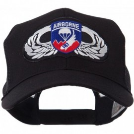 Baseball Caps Air Borne Wing Shape Patched Mesh Cap - 187th - CM18WS32A8Q $18.09