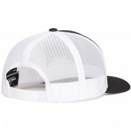 Baseball Caps Trucker Snapback Baseball Hat - Mountain - Black/White - CH18OIT9CRQ $17.03