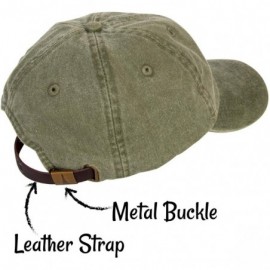 Baseball Caps Sigma Kappa (N) Sorority Baseball Hat Cap Cursive Name Font Adjustable Leather Strap Sig Kap - Cactus - CB18S7Z...