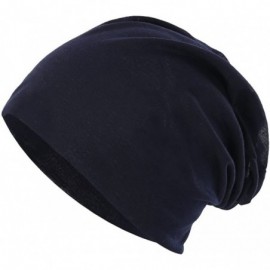 Skullies & Beanies 2pcs Unisex Slouchy Beanie Hats Skull Cap Baggy Beanie for Men Women - 2pcs B - CZ187NW40LR $8.85