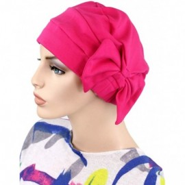 Skullies & Beanies Women's Two Way Chemo Cap - Fuchsia - CH12F8REYML $22.18