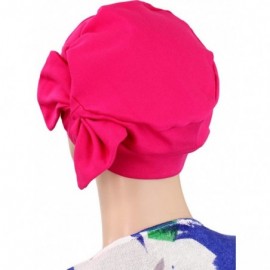 Skullies & Beanies Women's Two Way Chemo Cap - Fuchsia - CH12F8REYML $22.18