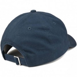 Baseball Caps Yes Daddy Embroidered Low Profile Deluxe Cotton Cap Dad Hat - Vc300_navy - CN18OE0KWM0 $18.80