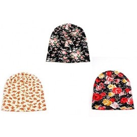 Skullies & Beanies 3 pcs Women's Winter Fashion Beanie Collection - 405hb-iv+179hb+404hb-rd - CG11R479XGL $20.53