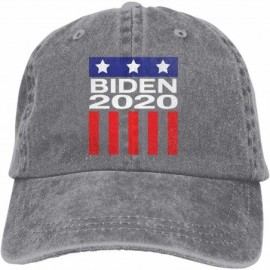 Baseball Caps Joe Biden 2020 Fashion Adjustable Cowboy Cap Baseball Cap for Women and Men - Gray - C718S8IUD25 $38.84