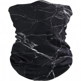 Balaclavas Texture Gaiters Seamless Recreation - 1 Black Marble - CT197QG8XUE $9.10