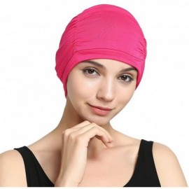 Skullies & Beanies Bamboo Fashion Chemo Cancer Beanie Hats for Woman Ladies Daily Use - Pink - C0183IT0T27 $9.79