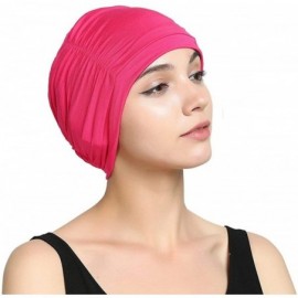 Skullies & Beanies Bamboo Fashion Chemo Cancer Beanie Hats for Woman Ladies Daily Use - Pink - C0183IT0T27 $9.79