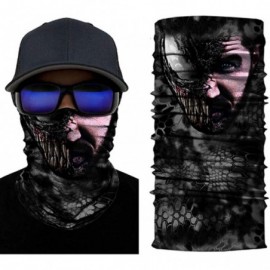 Balaclavas Bandanas 3D Printed Balaclava Face Mask Spider Neck Face UV Neck Headwear Gaiter for Men Women - Style G - CA199L7...