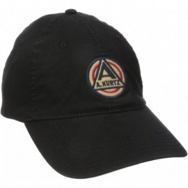 Baseball Caps Men's Akurtz Patch Flex Baseba - Black - C91850EKN46 $13.16