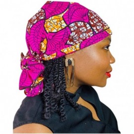 Headbands Ankara Headwrap Long Hair Head Wrap Turban and Scarf Dashiki African Print Kente and Stretch Jersey - CZ18QQDWWDM $...