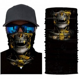 Balaclavas Men's Cool Skull Scarf Bone Pattern Printed Face Mask for Anti Dust Street Youth Hip-Hop Hecorative Bandanas - CN1...