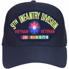 Baseball Caps 9th Infantry Division Vietnam Veteran Baseball Cap. Black. Made in USA - C717WWQTHN7 $21.79