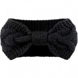 Cold Weather Headbands Crochet Turban Headband for Women Warm Bulky Crocheted Headwrap - Zf 4 Pack Crochet B - CA18A4OUDNN $9.38