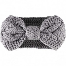 Cold Weather Headbands Crochet Turban Headband for Women Warm Bulky Crocheted Headwrap - Zf 4 Pack Crochet B - CA18A4OUDNN $9.38