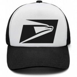 Baseball Caps Mens Womens USPS-United-States-Postal-Service-Logo- Printed Adjustable Dad Hat - Black - C618NUCS2Q5 $20.95