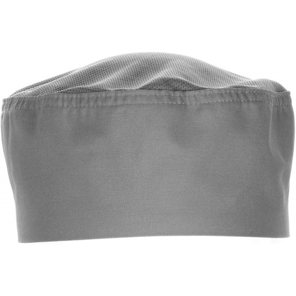 Skullies & Beanies Unisex Cool Vent Chef Beanie - Gray - CB115WNJB9N $11.17