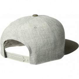 Baseball Caps Va Patch Snapback Hat - Grey Heather - CJ18M73X44R $34.00