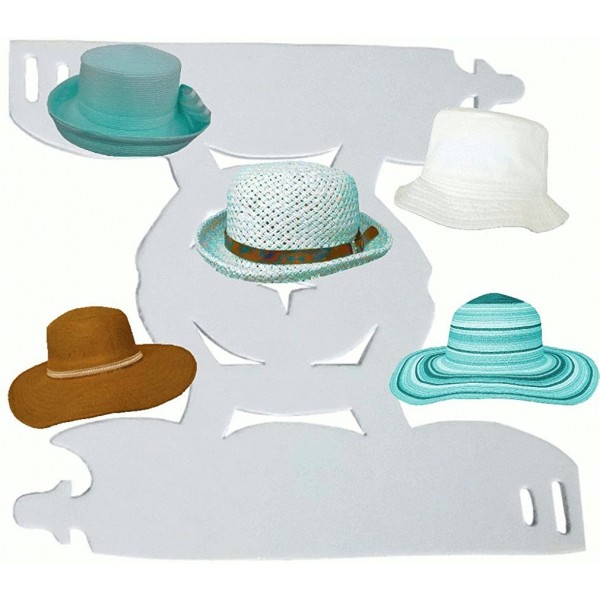 Sun Hats White Deluxe Fashion Storage Cleaning Blocking - CG11QMBW68H $9.77