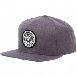 Baseball Caps Bullet Eagle Patch Adjustable Snapback Hat - Dark Grey Heather - C318HSEO9Z0 $29.84