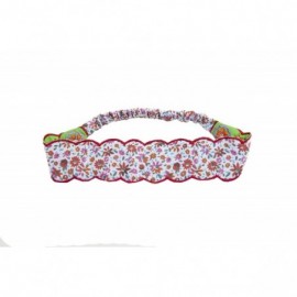 Headbands Custom Bling Rhinestone Bohemian Pattern Seed Bead Elastic Stretch Headbands (Bohemian Embroidered Headband B) - CA...