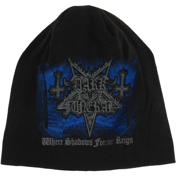 Skullies & Beanies Men's Where Shadows. Beanie Black - C912KI7KBW3 $19.23