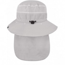 Sun Hats Outdoor Cycling Protection Foldable Sunshade - Gray-A - C5196XLTA8T $16.77