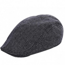 Newsboy Caps Denim Newsboy Ivy Gatsby Cabbie Driving Hat Dad Woolen Ivy Gatsby Cap - CV18MDG8I70 $8.18