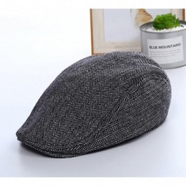 Newsboy Caps Denim Newsboy Ivy Gatsby Cabbie Driving Hat Dad Woolen Ivy Gatsby Cap - CV18MDG8I70 $8.18