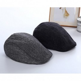 Newsboy Caps Denim Newsboy Ivy Gatsby Cabbie Driving Hat Dad Woolen Ivy Gatsby Cap - CV18MDG8I70 $8.18