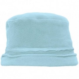 Baseball Caps Ladies' Fleece Winter HAT - Small/Medium - Light Blue - CD12CJERT41 $11.32
