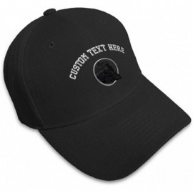 Baseball Caps Custom Baseball Cap Train Embroidery Dad Hats for Men & Women Strap Closure 1 Size - Black - CP18Y3URODL $39.29