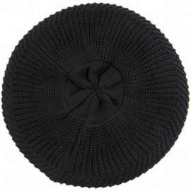 Skullies & Beanies Unisex Cotton Classic Rasta Beanie Tam - Black - CT189QX420Z $16.09