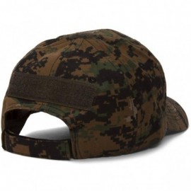 Baseball Caps Tactictal Operators Digital Woodland Camo hook and loop Adjustable Hat - CO11QCIQ8NJ $9.27