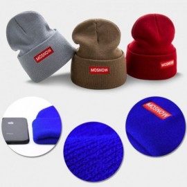 Skullies & Beanies 50% Wool Short Knit Fisherman Beanie for Men Women Winter Cuffed Hats - 6-white - C818Z34NKLG $9.87