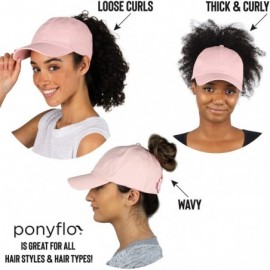 Baseball Caps Satin Lined Cap - Satin Lined Hat to Protect Hair from Breakage and Frizz - Pink - CK194AK97X4 $22.36