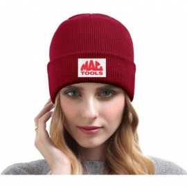 Skullies & Beanies Fashion Men Knitting Beanie Hats Red-MAC-Tools- Slouch Fine Knit Cap - Red-18 - C718O4CG7R7 $20.28