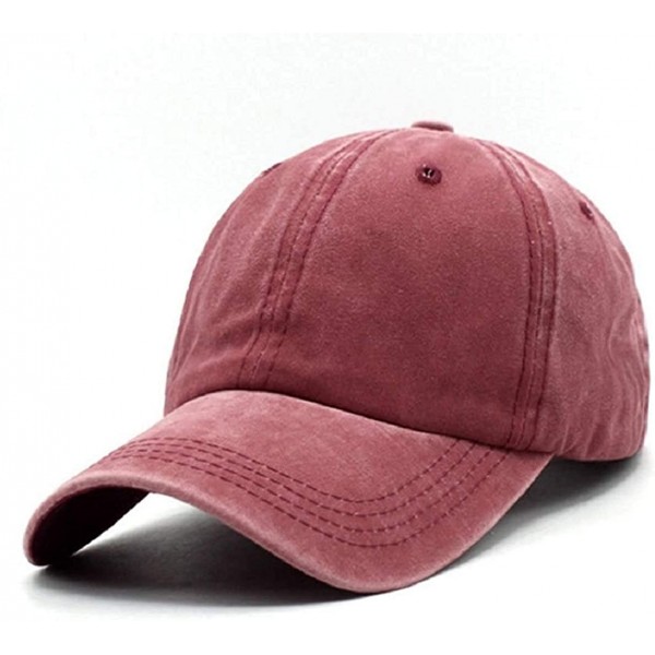 Baseball Caps NeuFashion Ponycap Messy High Bun Ponytail Adjustable Mesh Trucker Baseball Cap Hat for Women - CY18SMAZZ30 $10.26