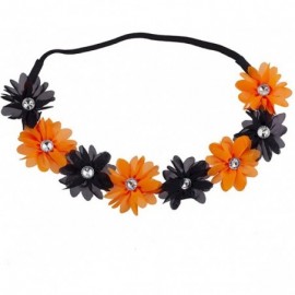 Headbands Floral Flower Crown Stretch Headband - Multicolored - C212O41KBHG $21.67