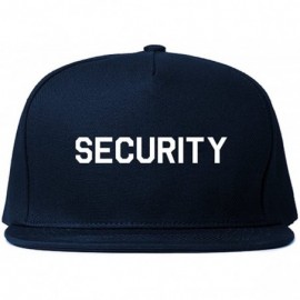 Baseball Caps Event Security Uniform Mens Snapback Hat Cap - CJ185R5S67Q $19.38
