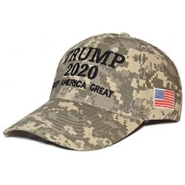 Baseball Caps Keep America Great 2020- with 45th President Donald Trump USA Cap/Hat and USA Flag - Camouflage - CL18QWANNUZ $...